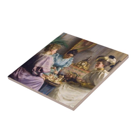 Edwardian Tegeltje (Zijkant)