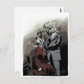 Edwardian Tentacled Couple Briefkaart (Voorkant / Achterkant)