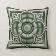 Edwardian Tile-kussen