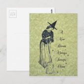 Edwardian Witch - een nieuwe kamer *Altijd* Sweeps Briefkaart (Voorkant / Achterkant)