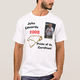 Edwards7, carolinas, John Edwards, 2008, Pride o.. T-shirt