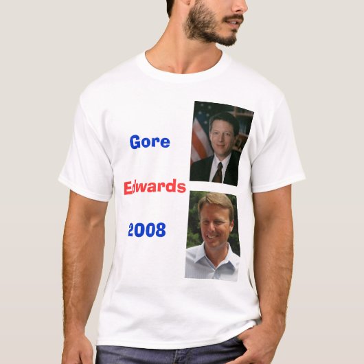 Edwards8, gore, Gore2008, Edwards T-shirt (Voorkant)