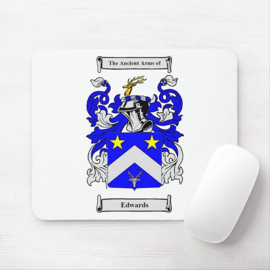 Edwards (Engels) wapenschild Muismat (Met muis)