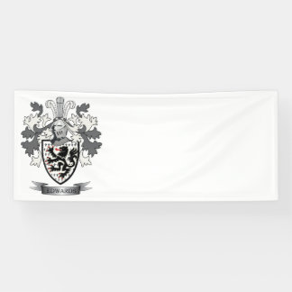 Edwards Family Crest Coat of Arms Spandoek