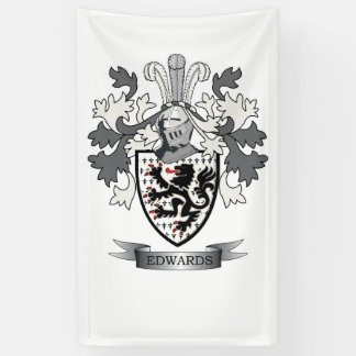 Edwards Family Crest Coat of Arms Spandoek