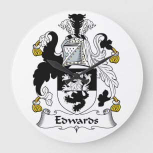 Edwards Family Crest Grote Klok