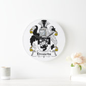 Edwards Family Crest Grote Klok (Huis)