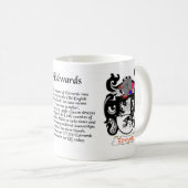 Edwards Family Crest Mok (Voorkant rechts)