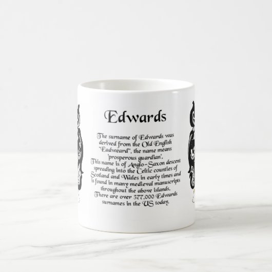 Edwards Family Crest Mok (Center)