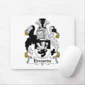 Edwards Family Crest Muismat (Met muis)