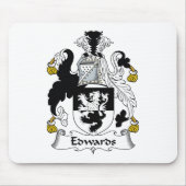 Edwards Family Crest Muismat (Voorkant)