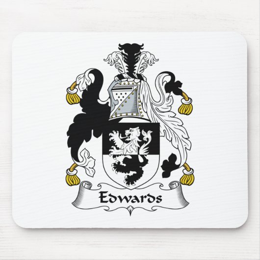 Edwards Family Crest Muismat (Voorkant)