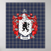 Edwards Family Crest Poster (Voorkant)