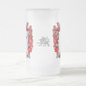 Edwards Family Crest - Wales-Canada Matglas Bierpul (Center)