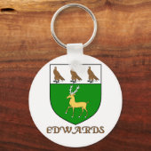 Edwards Family Shield Sleutelhanger (Voorkant)
