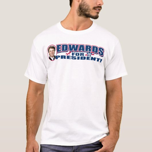 Edwards voor President Shirt (Voorkant)