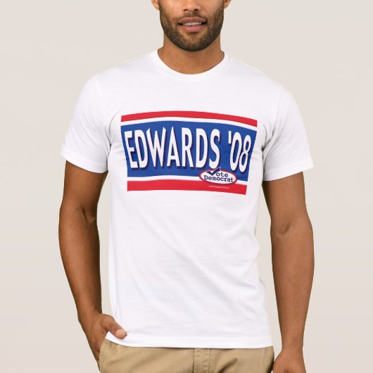 Edwards voor President Shirt (Voorkant)