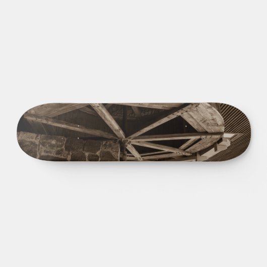 Edwards Water Wheel Sepia Skateboard (Horizontaal)