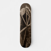 Edwards Water Wheel Sepia Skateboard (Voorkant)