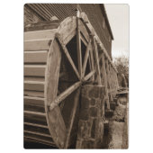 Edwards Waterrad Sepia Klembord (Achterkant)