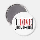 Edwardsville, Alabama Magneet (Voorkant / Achterkant)