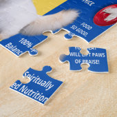 Edweena's Kat Cross Mix Puzzle Legpuzzel (Zijkant)