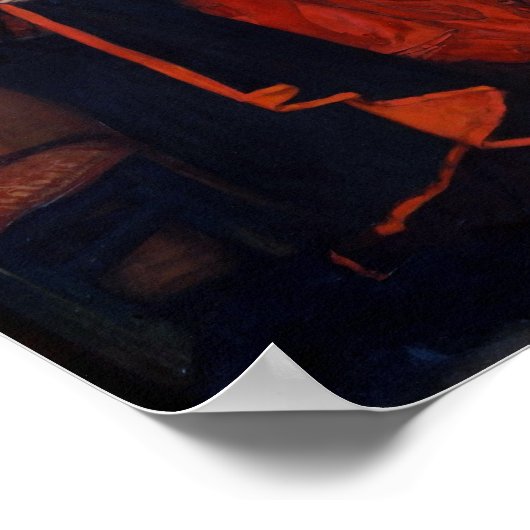 Edwin Austin Abbey King Lear, Act I, Scene I Poster (Hoek)