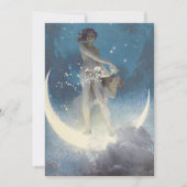 Edwin Blashfield Stars Scattering Art Nouveau Kaart (Voorkant)