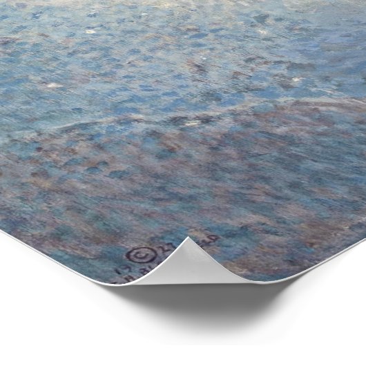 Edwin Blashfield Stars Scattering Art Nouveau Poster (Hoek)