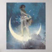 Edwin Blashfield Stars Scattering Art Nouveau Poster (Voorkant)