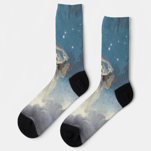 Edwin Blashfield Stars Scattering Art Nouveau Sokken (Links)