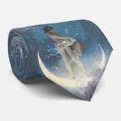 Edwin Blashfield Stars Scattering Art Nouveau Stropdas (Opgerold)