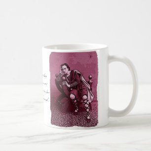 Edwin Booth als Hamlet Koffiemok