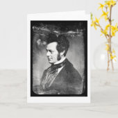 Edwin Forrest Daguerreotype 1852 Kaart (Gele Bloem)
