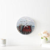 Edwin H. Gott clock Ronde Klok (Huis)