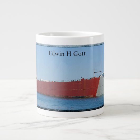 Edwin H. Gott jumbo mok (Voorkant)