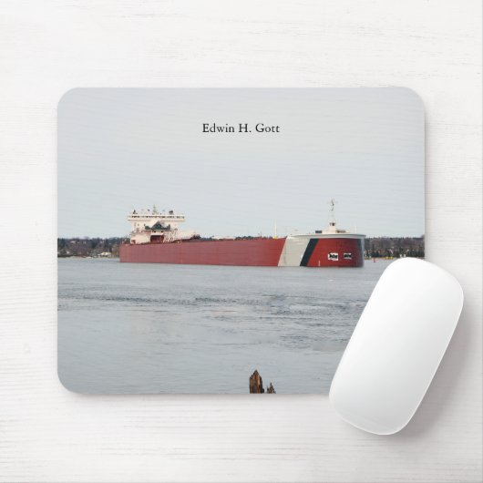 Edwin H. Gott mousepad Muismat (Met muis)