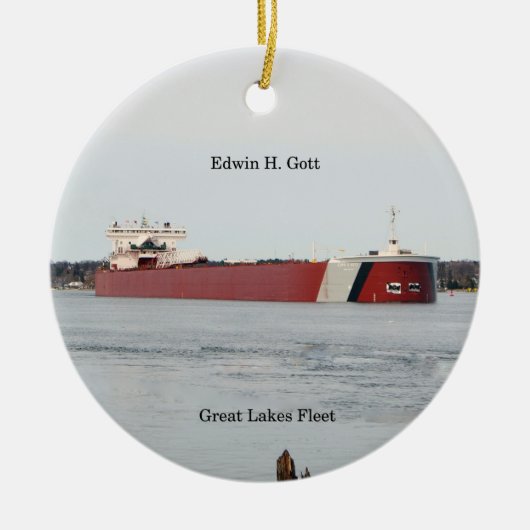 Edwin H. Gott-sierent Keramisch Ornament (Voorkant)