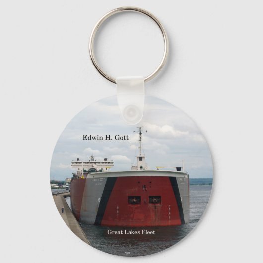 Edwin H. Gott-sleutelketen Sleutelhanger (Voorkant)