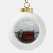 Edwin H. Gott Soo ball of sneeuwflake ornament (Voorkant)