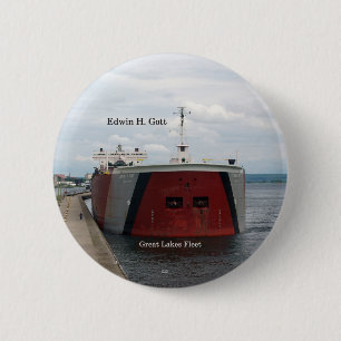 Edwin H. Gott-toets Ronde Button 5,7 Cm