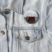 Edwin H. Gott-toets Ronde Button 5,7 Cm (In situ)