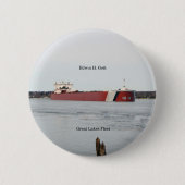 Edwin H. Gott-toets Ronde Button 5,7 Cm (Voorkant)