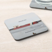 Edwin H. Moet 6 harde plastic onderzetters instell (Linkerzijde)