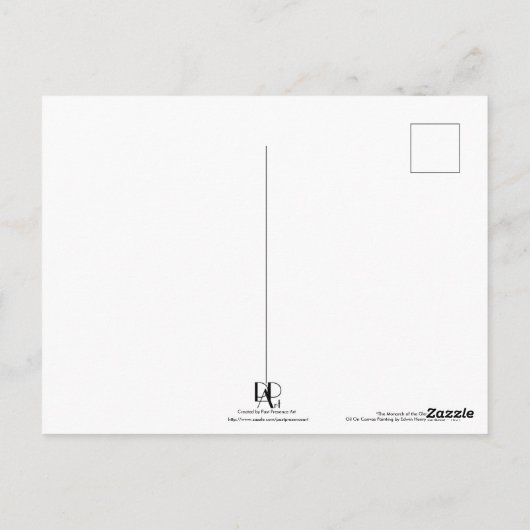 Edwin Henry Landseer | Monarch van de Glen Briefkaart (Achterkant)