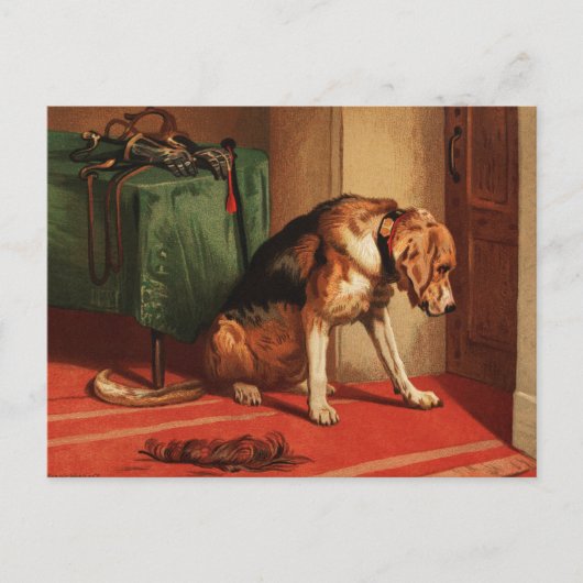 Edwin Henry Landseer | Schorsing (1877) Briefkaart (Voorkant)