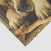 Edwin Henry Landseer | Verdubbelende ontkoppeling  Tissuepapier (Detail)