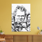 Edwin Landseer Canvas Afdruk (Insitu (Woonkamer))
