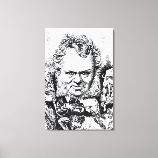 Edwin Landseer Canvas Afdruk (Voorkant)