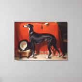 Edwin landseer Een favoriete windhond van Prince A Canvas Afdruk (Voorkant)